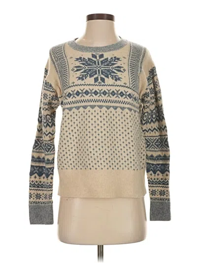 Pre-owned Jcrew Pullover Sweater In Brown