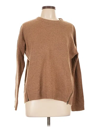 Pre-owned Jcrew Pullover Sweater In Brown