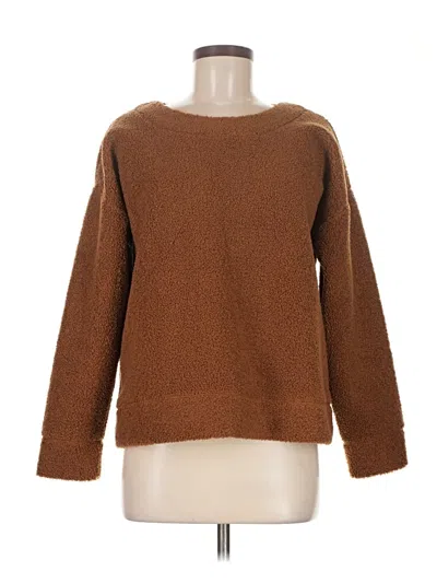 Pre-owned Jcrew Pullover Sweater In Brown