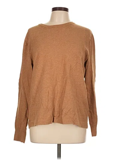 Pre-owned Jcrew Pullover Sweater In Brown