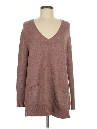 Pre-owned Jcrew Pullover Sweater In Brown