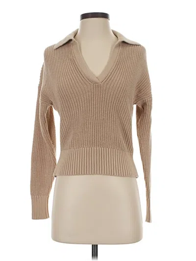 Pre-owned Jcrew Pullover Sweater In Brown