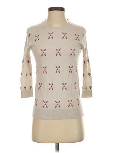 Pre-owned Jcrew Pullover Sweater In Brown