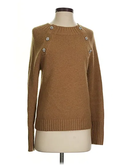 Pre-owned Jcrew Pullover Sweater In Brown