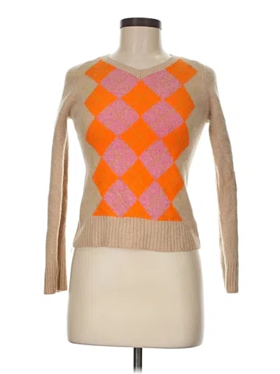 Pre-owned Jcrew Pullover Sweater In Brown