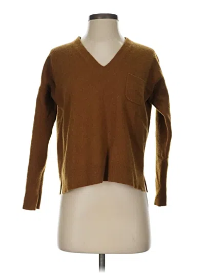 Pre-owned Jcrew Pullover Sweater In Brown