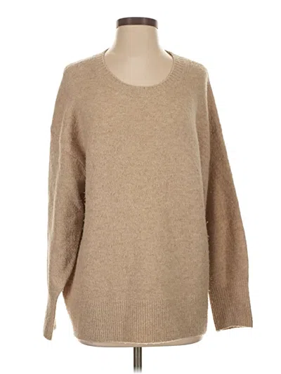 Pre-owned Jcrew Pullover Sweater In Brown