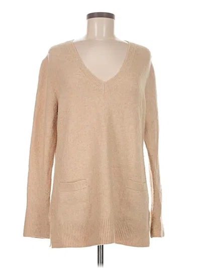 Pre-owned Jcrew Pullover Sweater In Brown