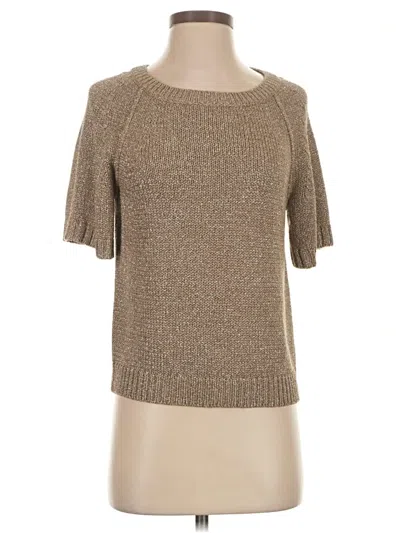 Pre-owned Jcrew Pullover Sweater In Brown
