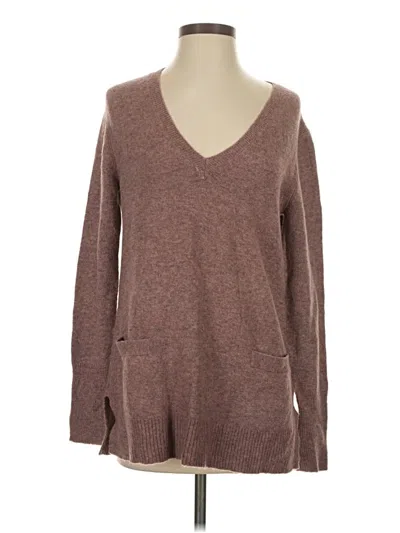 Pre-owned Jcrew Pullover Sweater In Brown