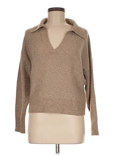 Pre-owned Jcrew Pullover Sweater In Brown