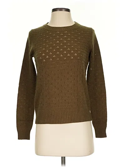 Pre-owned Jcrew Pullover Sweater In Brown