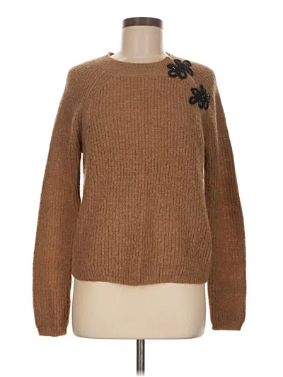 Pre-owned Jcrew Pullover Sweater In Brown
