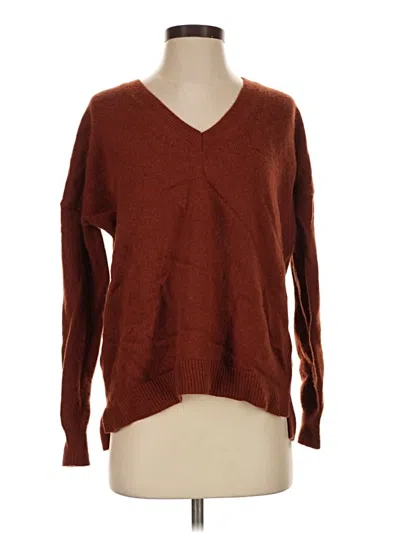 Pre-owned Jcrew Pullover Sweater In Brown