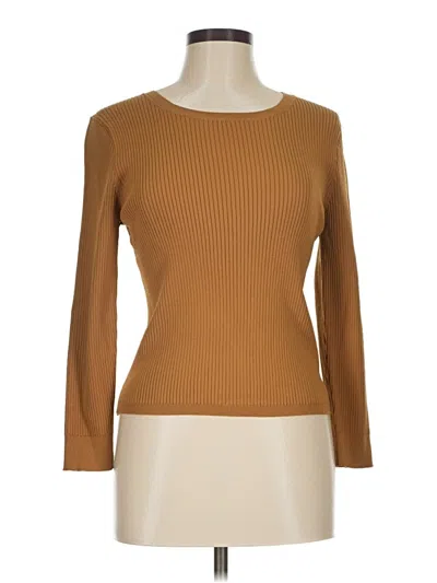 Pre-owned Jcrew Pullover Sweater In Brown