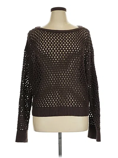 Pre-owned Jcrew Pullover Sweater In Brown