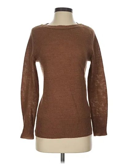 Pre-owned Jcrew Pullover Sweater In Brown