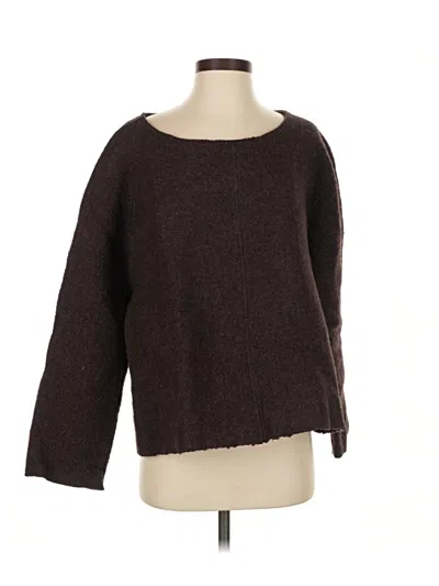 Pre-owned Jcrew Pullover Sweater In Burgundy