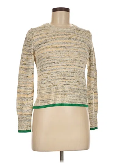 Pre-owned Jcrew Pullover Sweater In Gold