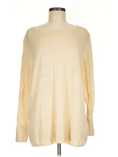 Pre-owned Jcrew Pullover Sweater In Gold
