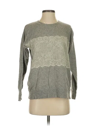 Pre-owned Jcrew Pullover Sweater In Gray
