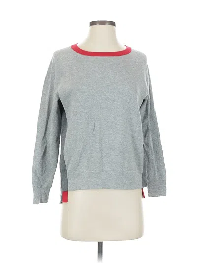 Pre-owned Jcrew Pullover Sweater In Gray