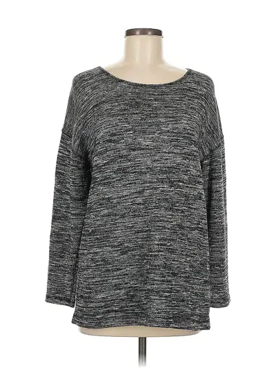 Pre-owned Jcrew Pullover Sweater In Gray