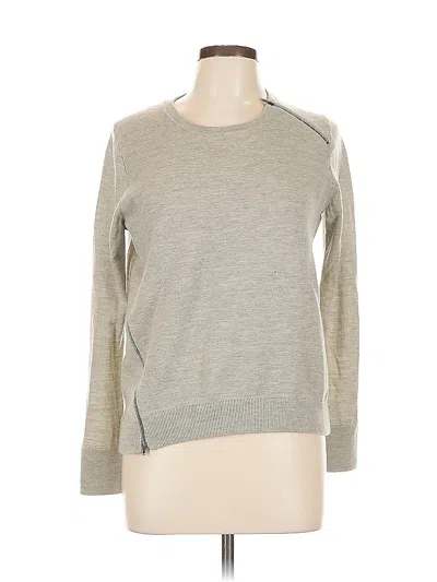 Pre-owned Jcrew Pullover Sweater In Gray