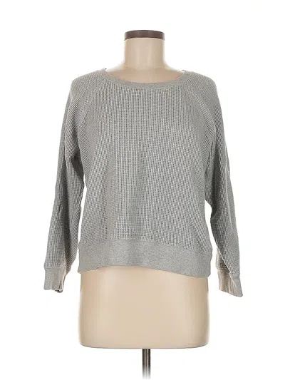 Pre-owned Jcrew Pullover Sweater In Gray