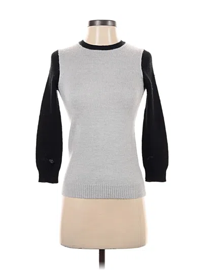 Pre-owned Jcrew Pullover Sweater In Gray