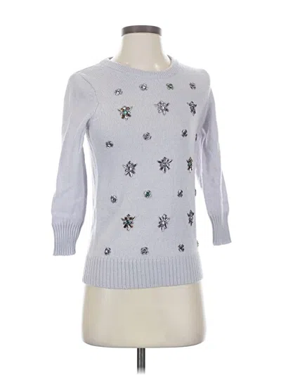 Pre-owned Jcrew Pullover Sweater In Gray