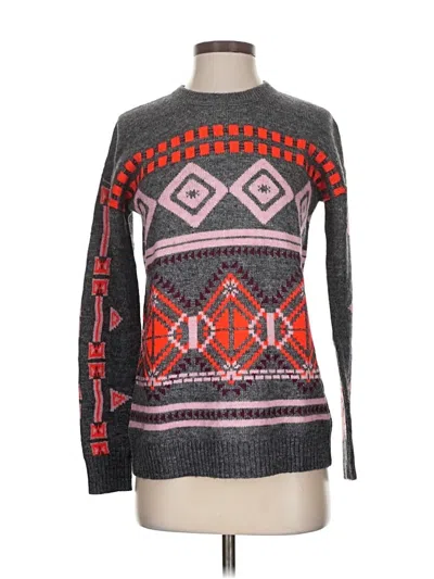 Pre-owned Jcrew Pullover Sweater In Gray