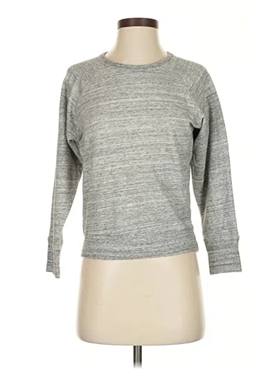 Pre-owned Jcrew Pullover Sweater In Gray