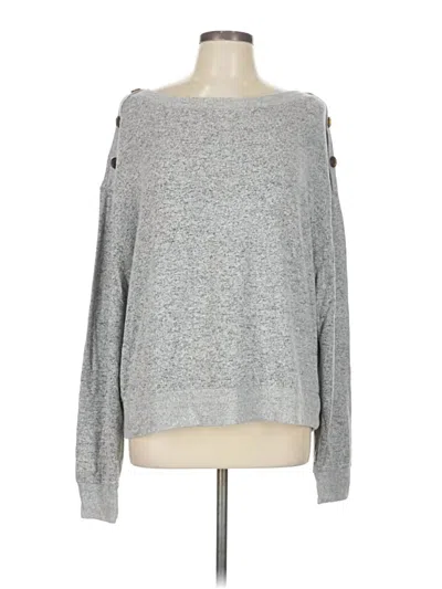 Pre-owned Jcrew Pullover Sweater In Gray