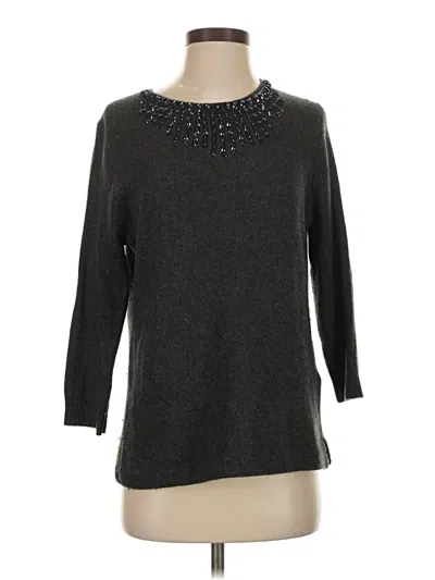 Pre-owned Jcrew Pullover Sweater In Gray