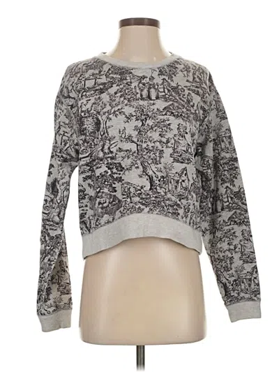 Pre-owned Jcrew Pullover Sweater In Gray