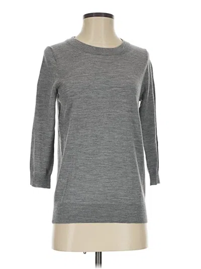 Pre-owned Jcrew Pullover Sweater In Gray