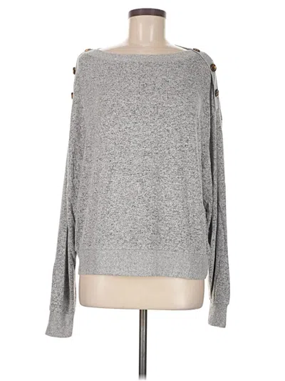 Pre-owned Jcrew Pullover Sweater In Gray