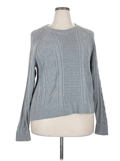 Pre-owned Jcrew Pullover Sweater In Gray