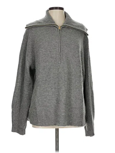 Pre-owned Jcrew Pullover Sweater In Gray