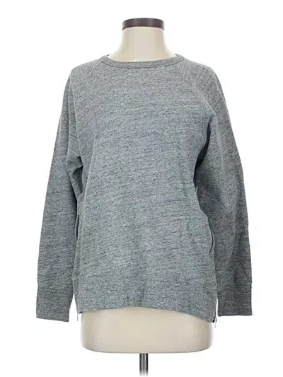 Pre-owned Jcrew Pullover Sweater In Gray