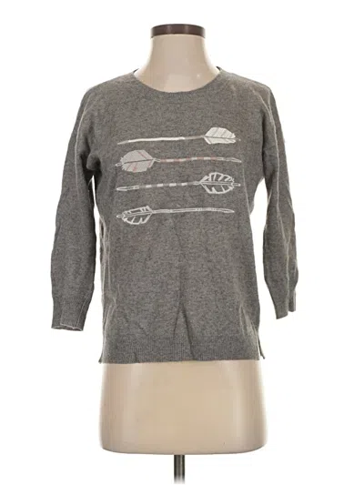 Pre-owned Jcrew Pullover Sweater In Gray