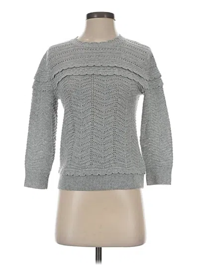 Pre-owned Jcrew Pullover Sweater In Gray