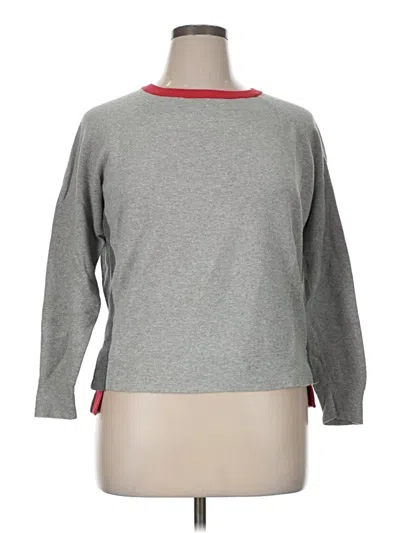 Pre-owned Jcrew Pullover Sweater In Gray
