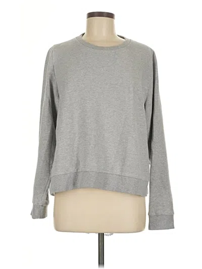 Pre-owned Jcrew Pullover Sweater In Gray