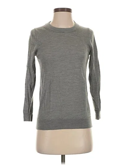 Pre-owned Jcrew Pullover Sweater In Gray