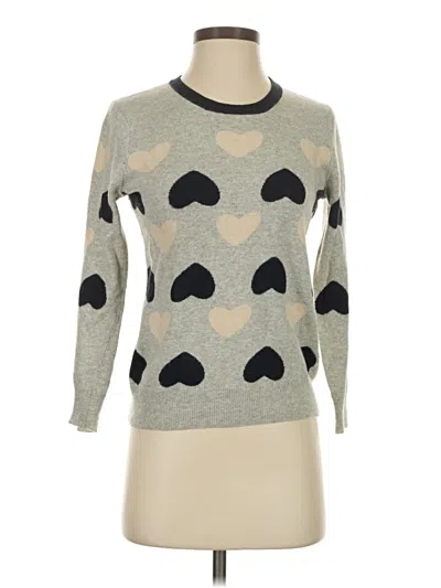 Pre-owned Jcrew Pullover Sweater In Gray