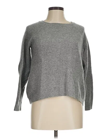 Pre-owned Jcrew Pullover Sweater In Gray