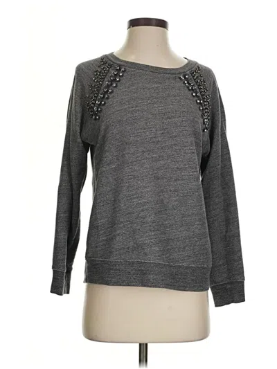 Pre-owned Jcrew Pullover Sweater In Gray