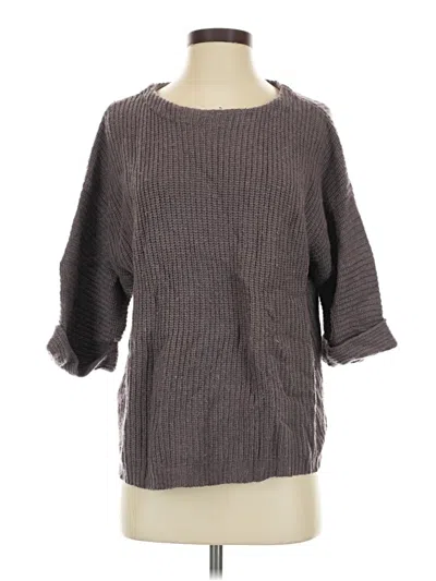 Pre-owned Jcrew Pullover Sweater In Gray